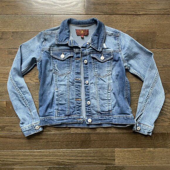Seven 7 for all Mankind Youth Denim, Size L - Picture 2 of 10